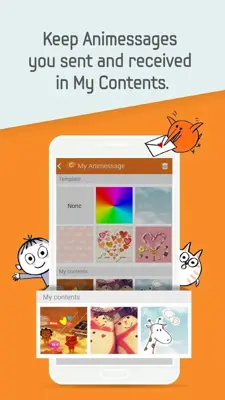 ChatON Animessage android App screenshot 0